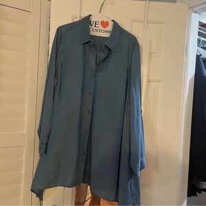 Zac & Rachel Light Blue Top